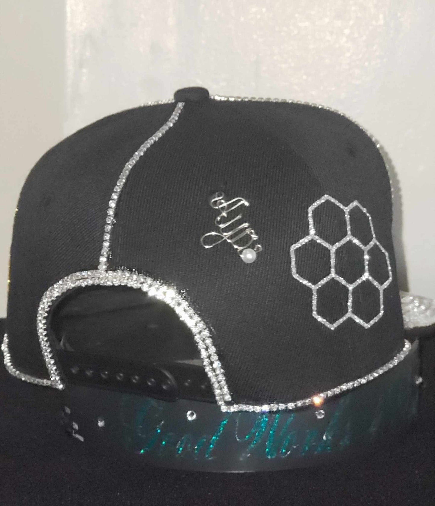 Sombreros de diamantes de imitación personalizados