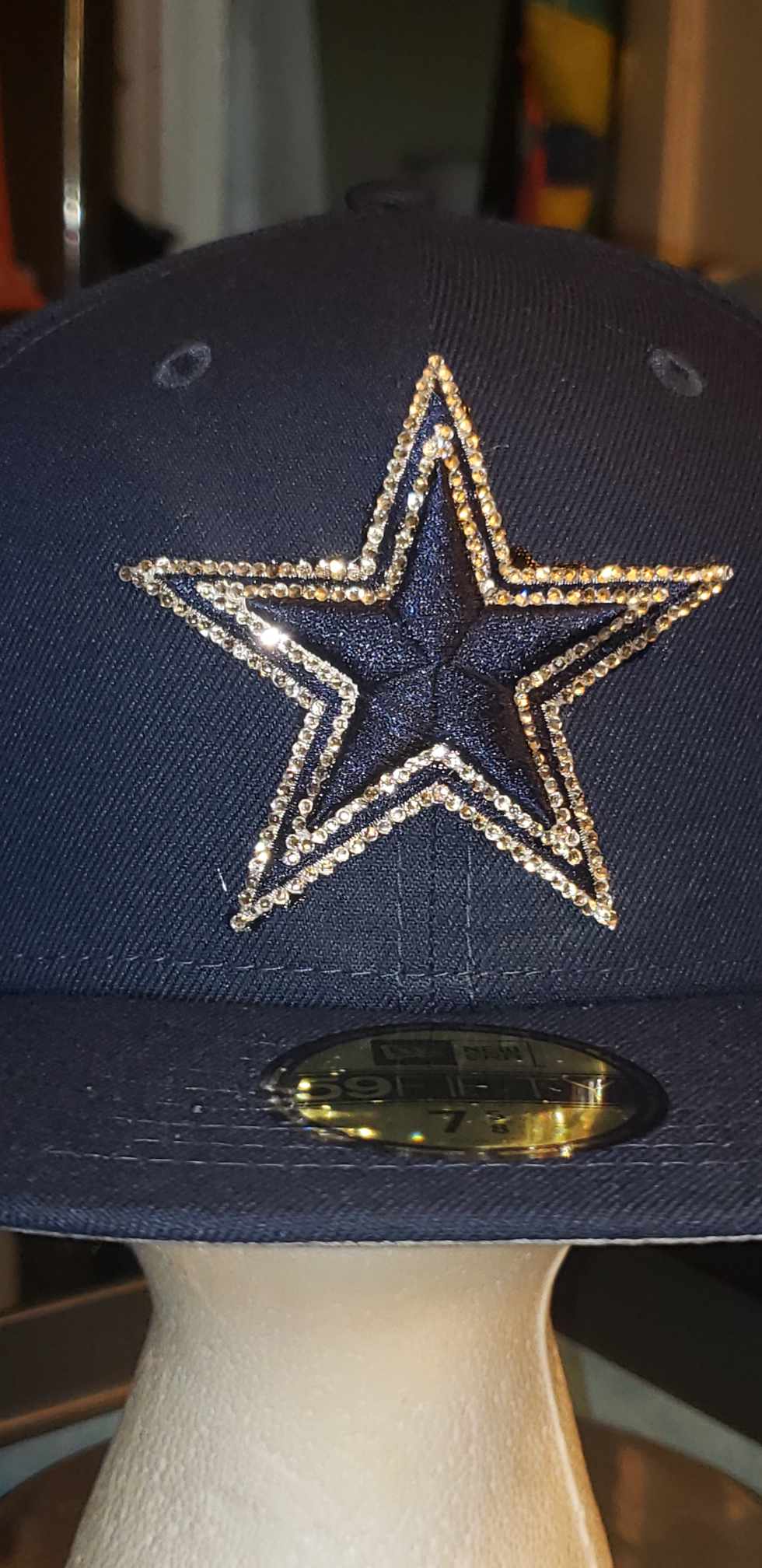 Sombreros de diamantes de imitación personalizados