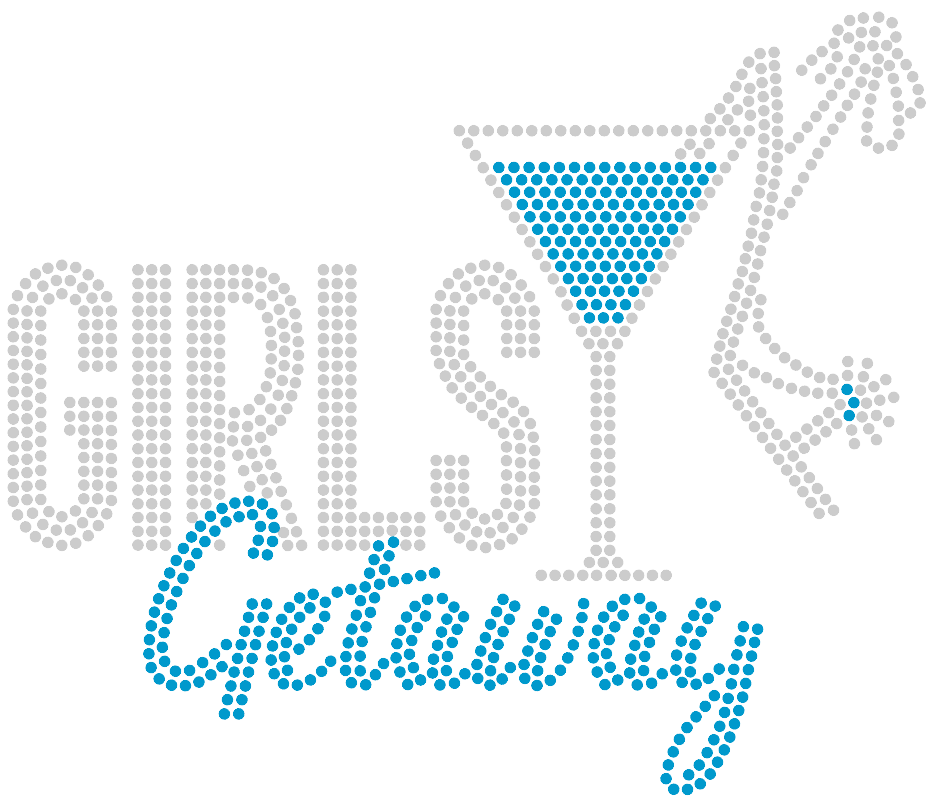Girls Getaway Rhinestone Transfer