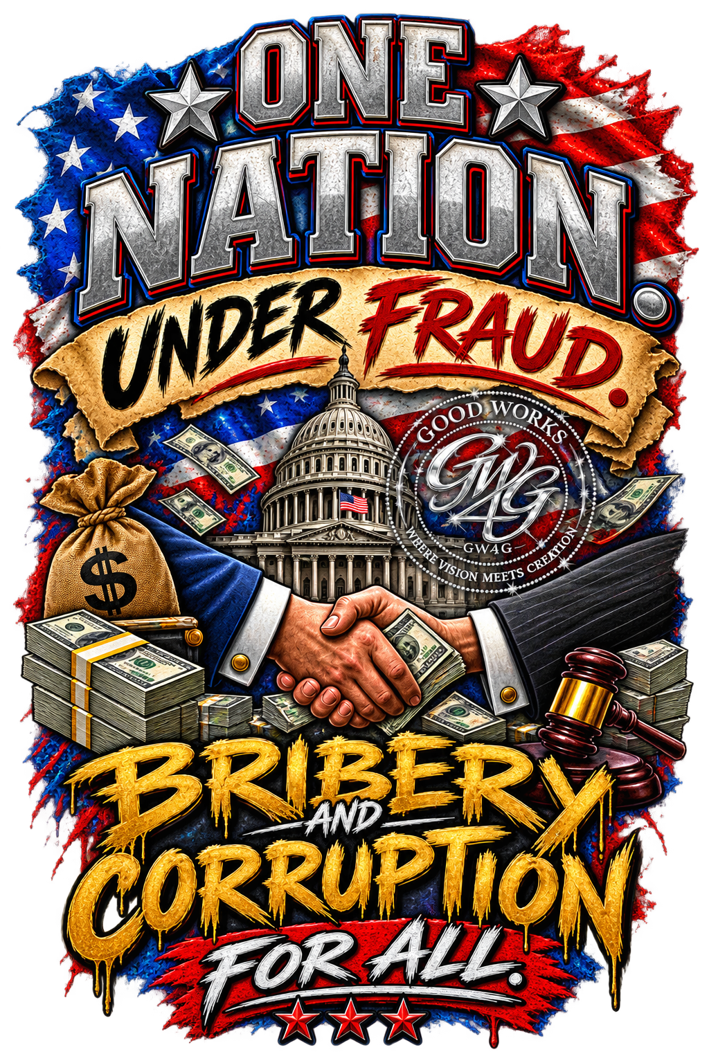 ONE NATION Under Fraud – Bribery & Corruption Political PNG