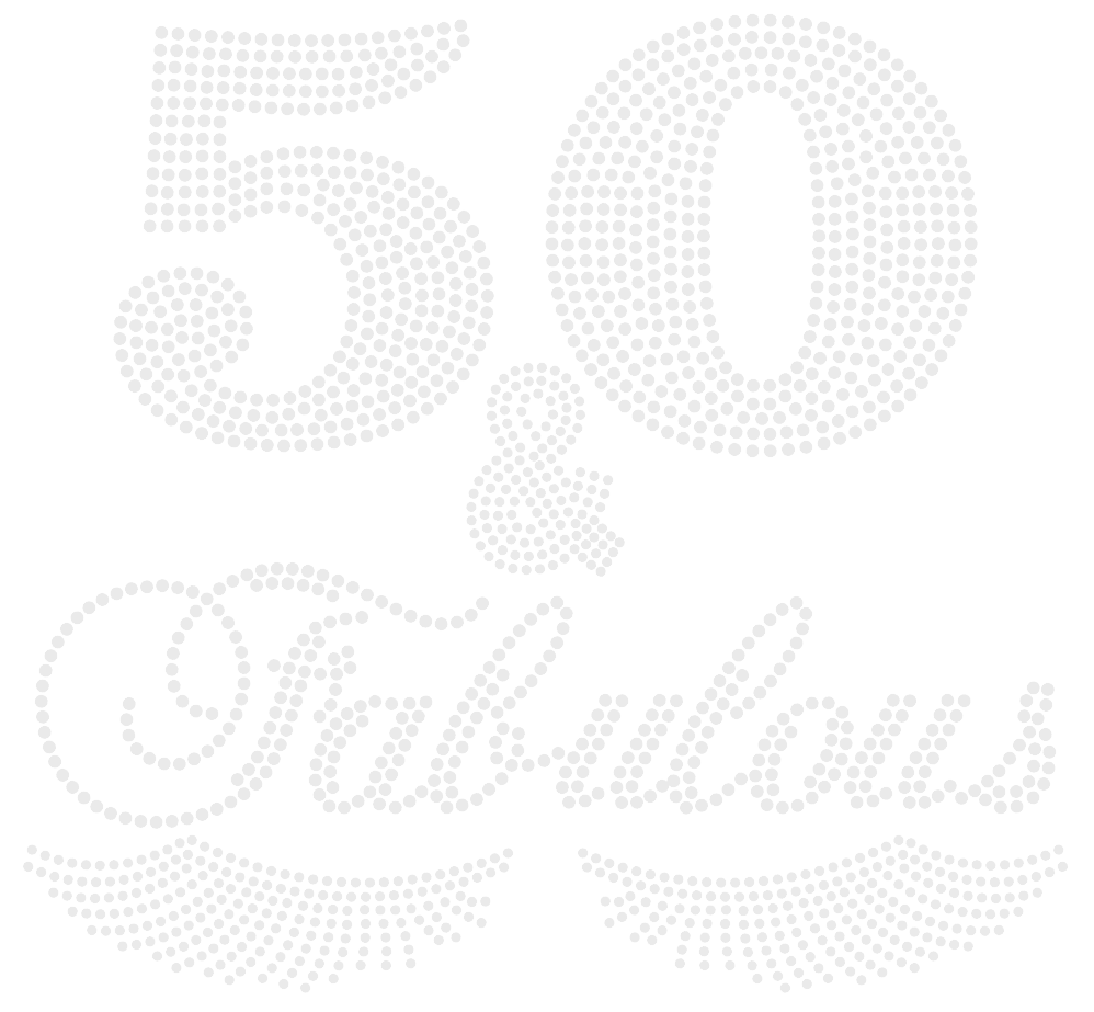 50 & Fabulous Rhinestone