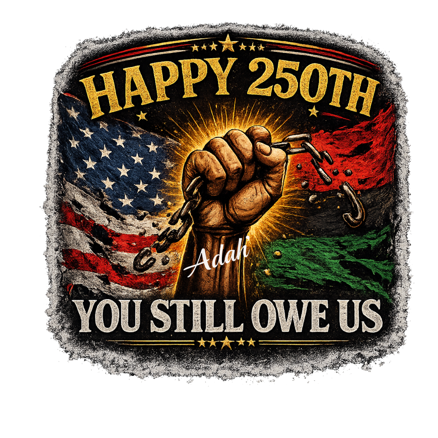 YOU STILL OWE US