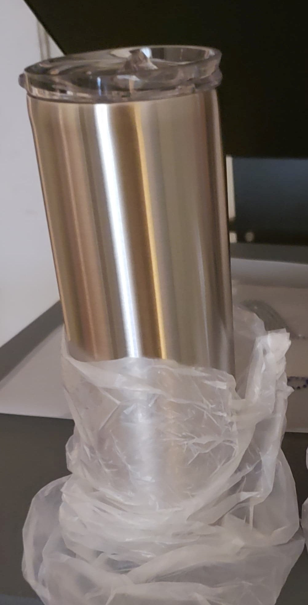 AYO Rhinestone 20 oz Stainless Steel Tumbler w/Straw