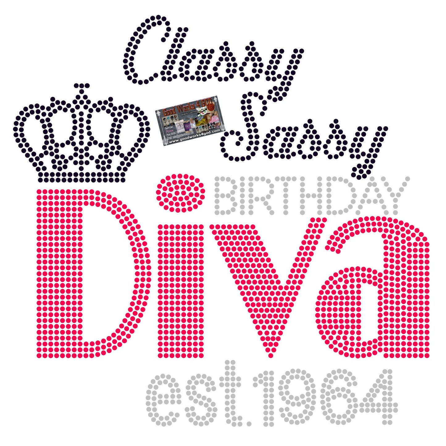 Diva de cumpleaños elegante y atrevida