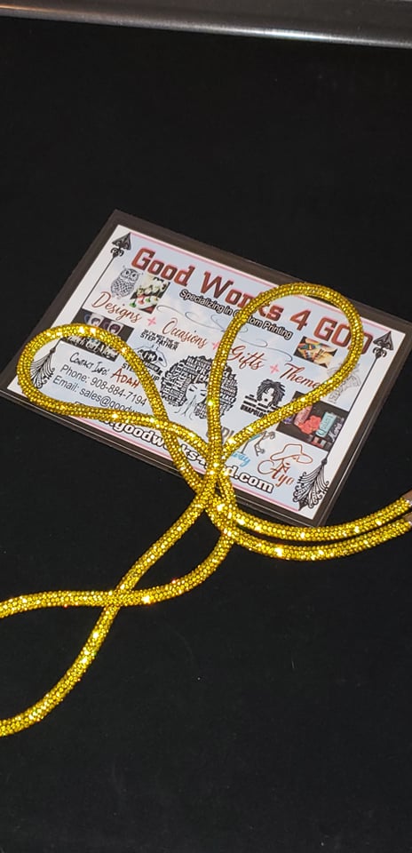Crystallized Hoodie String