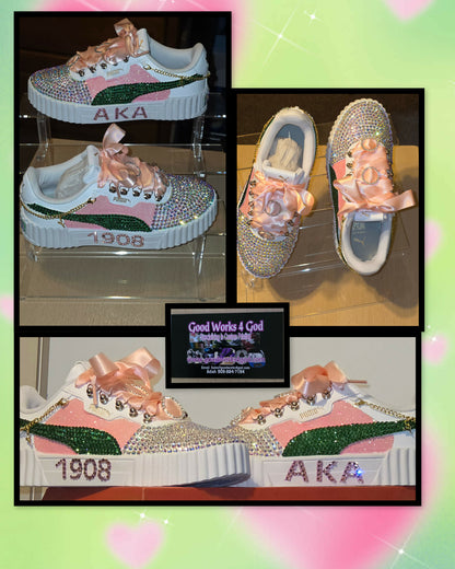 AYO Footwear (Adult) Custom Sneakers Service - (PLEASE READ Description)