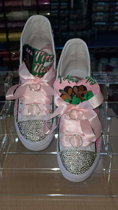 AYO Footwear (Adult) Custom Sneakers Service - (PLEASE READ Description)