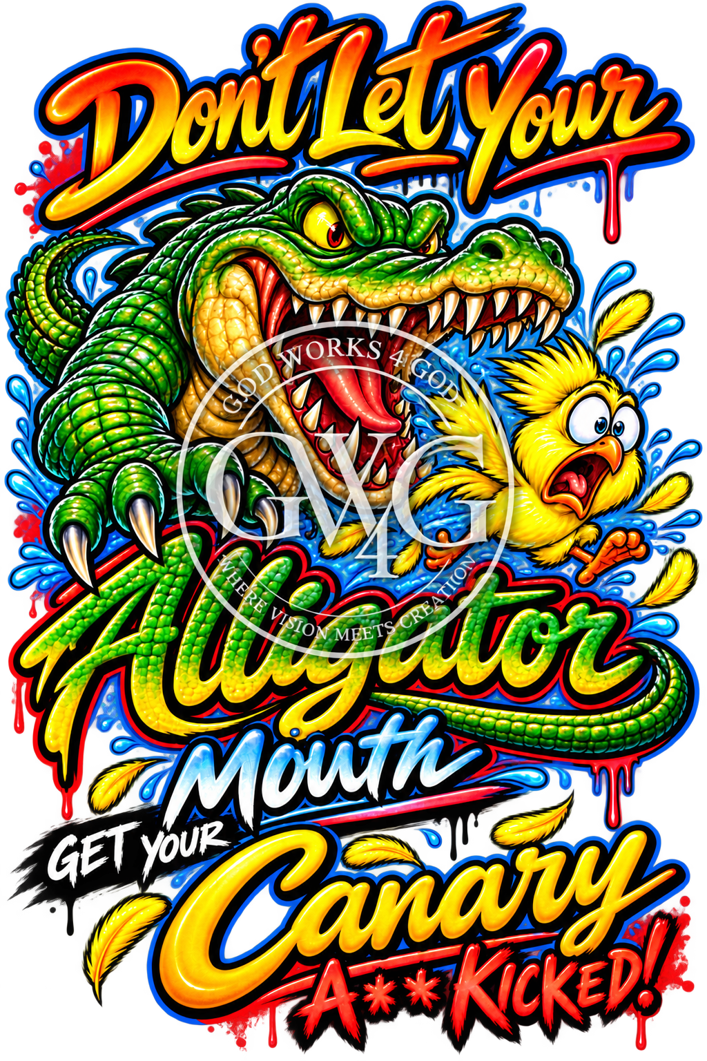 Don't Let Your Alligator Mouth