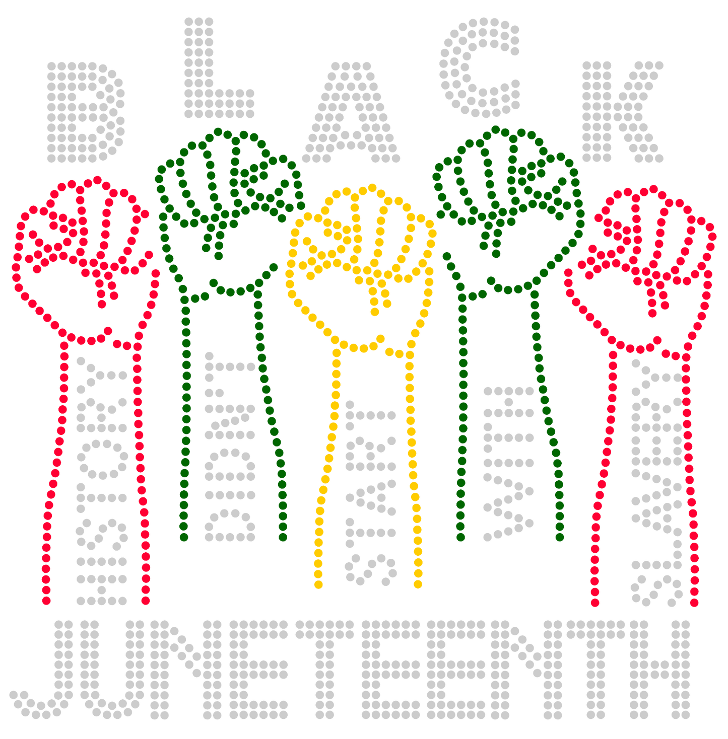 Black History Didn't Start with Slavery Juneteenth Rhinestone