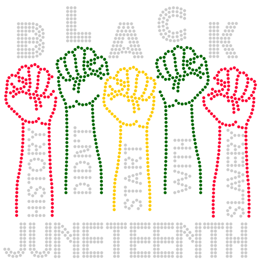Black History Didn't Start with Slavery Juneteenth Rhinestone