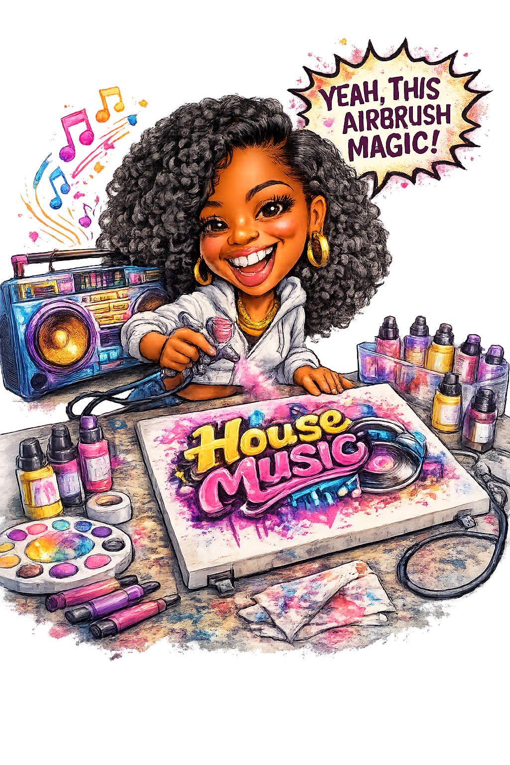 AYO Custom Airbrush Designs