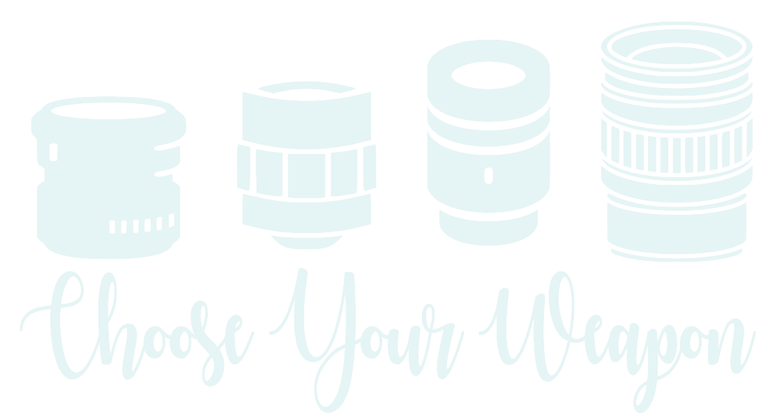 Photographers, Choose Your Weapon