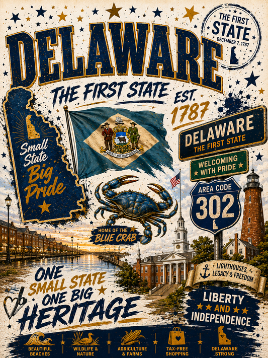 Delaware Commemorative Tshirt