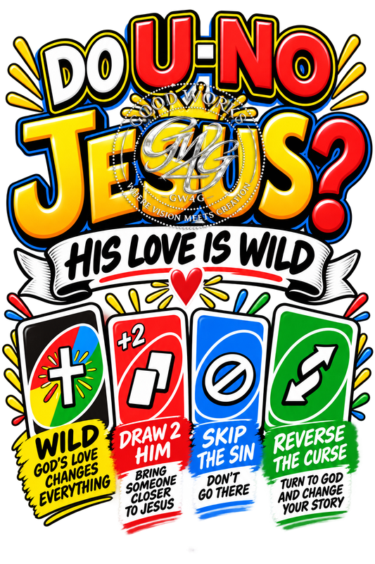 Do U-No Jesus? – Christian Faith Digital PNG