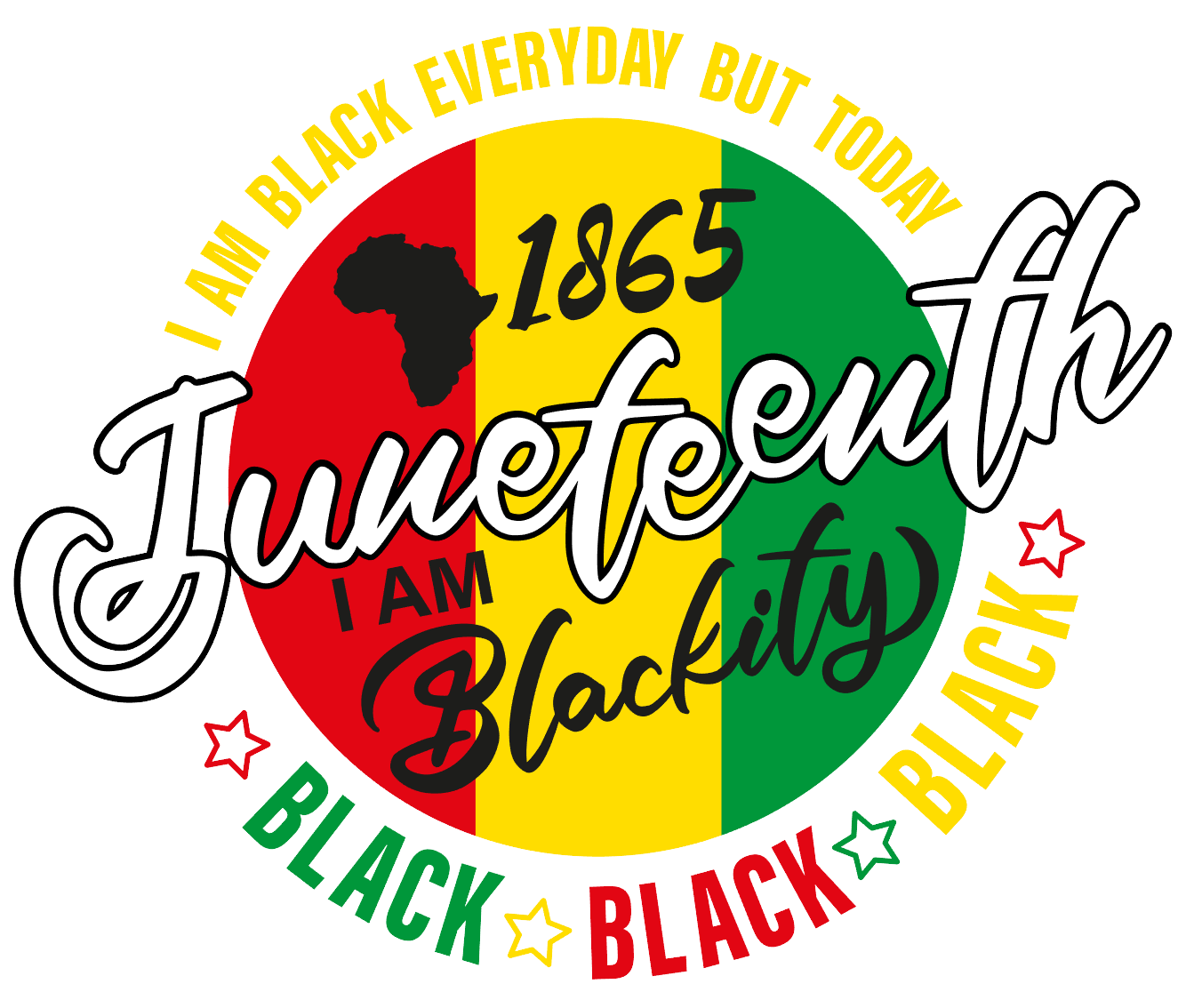 I Am Blackity Black Black
