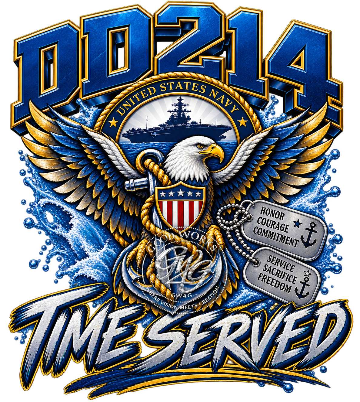 DD214 CLUB – Complete Military Branch Digital Design Bundle