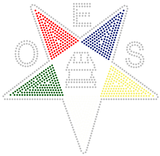 OES Star Rhinestone Transfer
