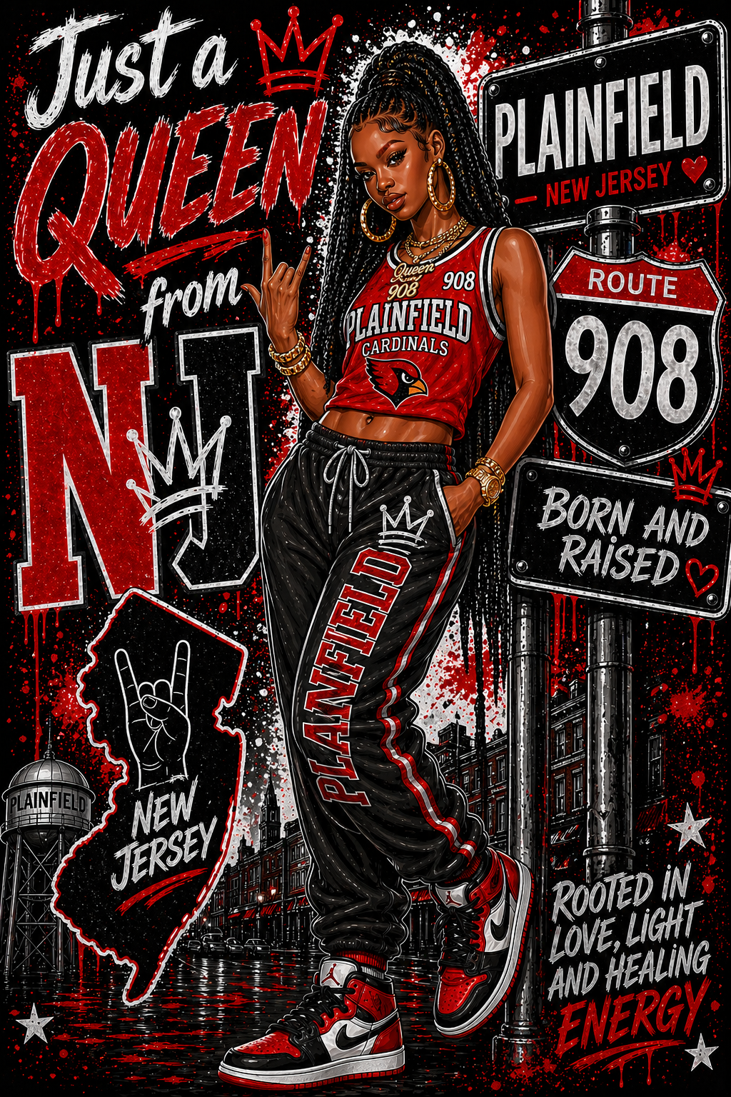 👑 PLAINFIELD ROYALTY: KING & QUEEN EDITION SHIRTS