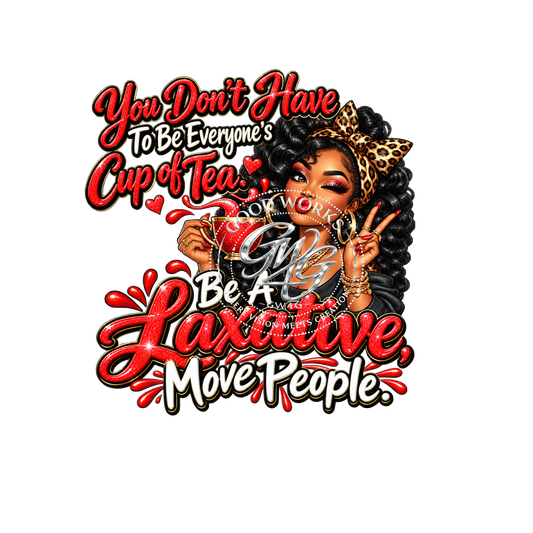 “Unbothered Diva – Sassy Attitude PNG Design”