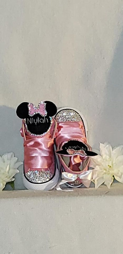 Ayo Glitter Sneaker Princess - Custom Toddler