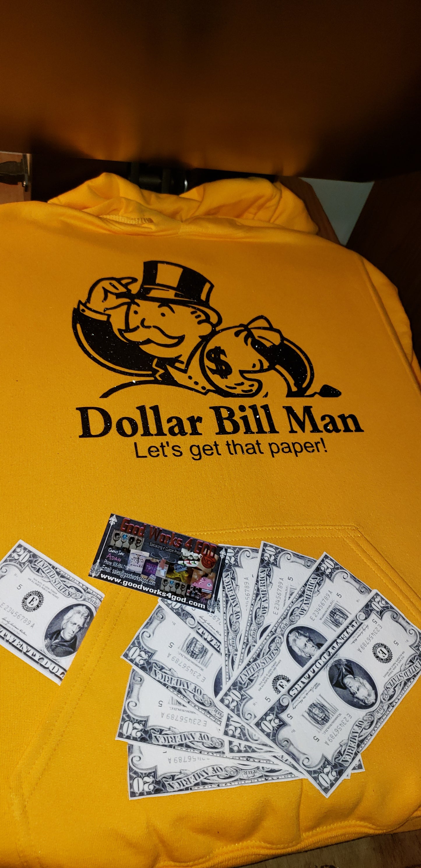 Dollar Bill Man