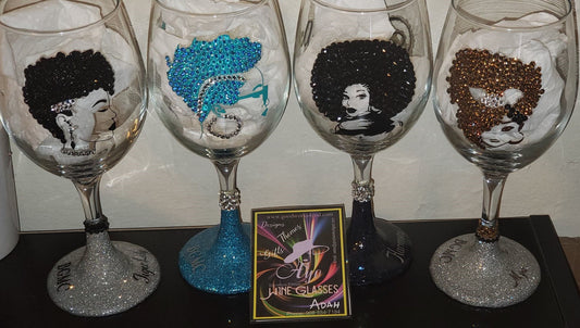 Black Girl Magic Wine Glass & Cup Collection