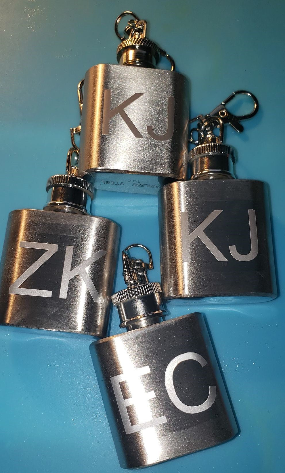 Keychain Flask (Min qty 6)