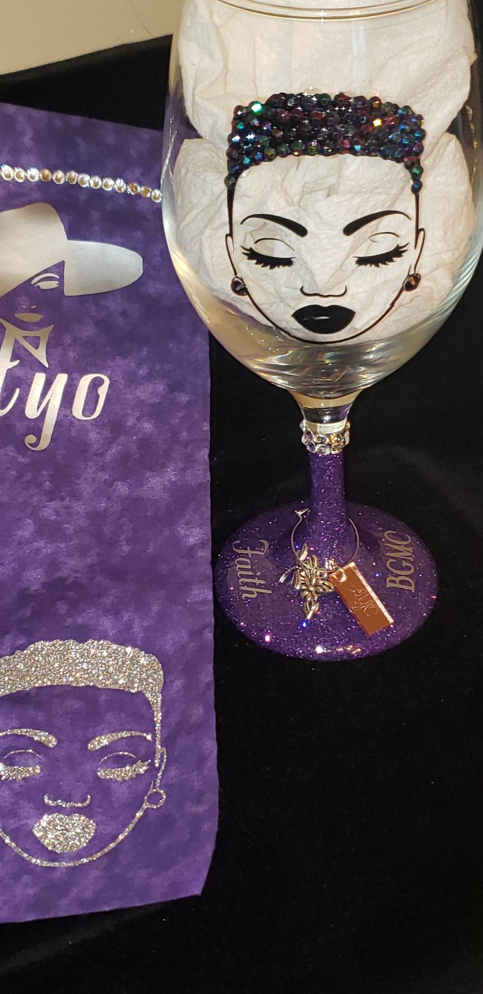 AYO Charmed Signature Edition Wine Glass  20oz