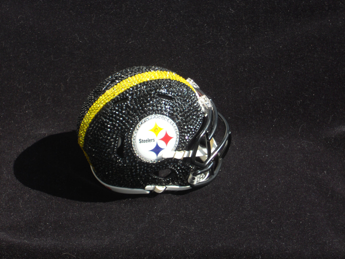 Rhinestone Miniature Football Helmets