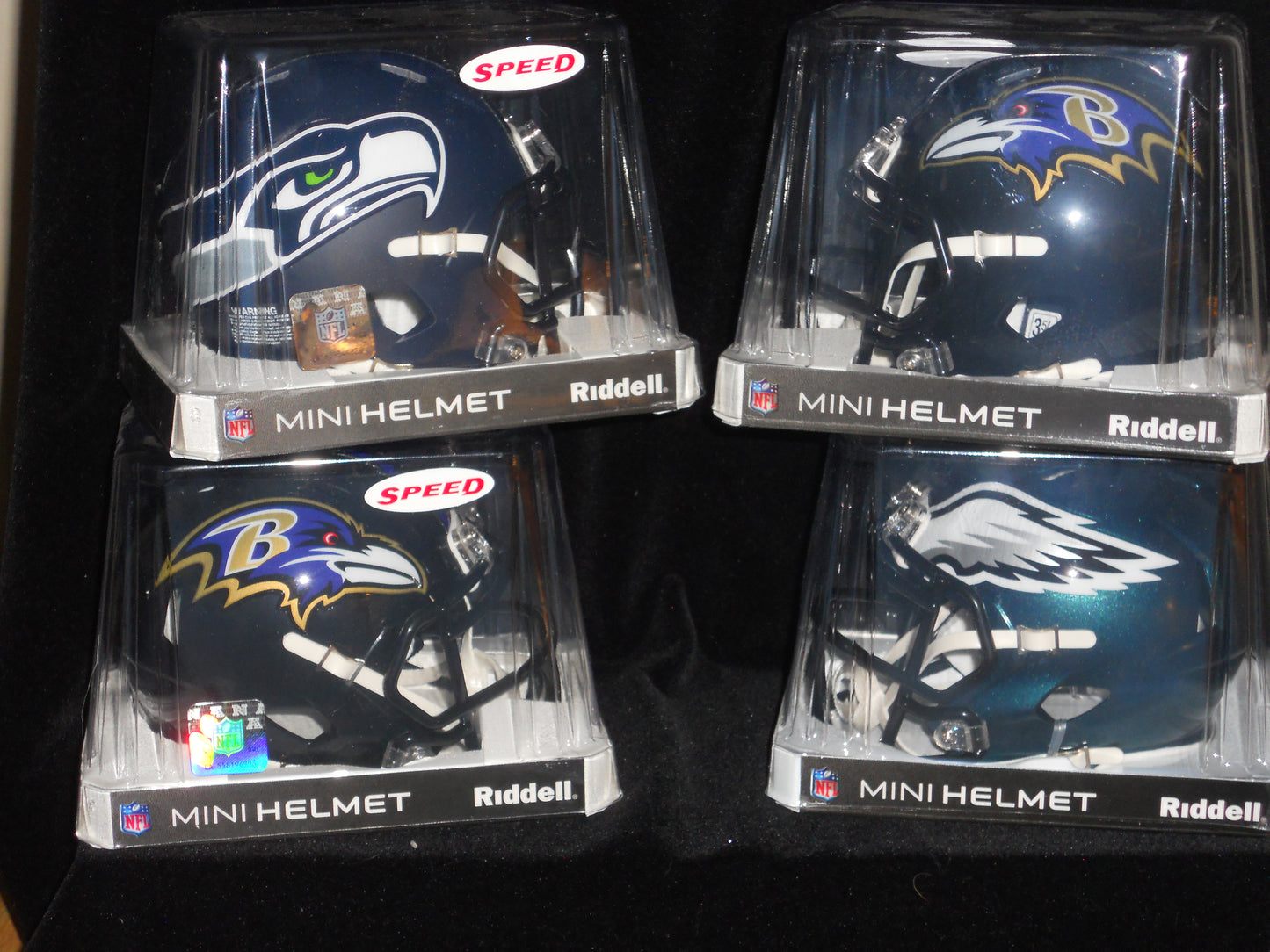 Rhinestone Miniature Football Helmets