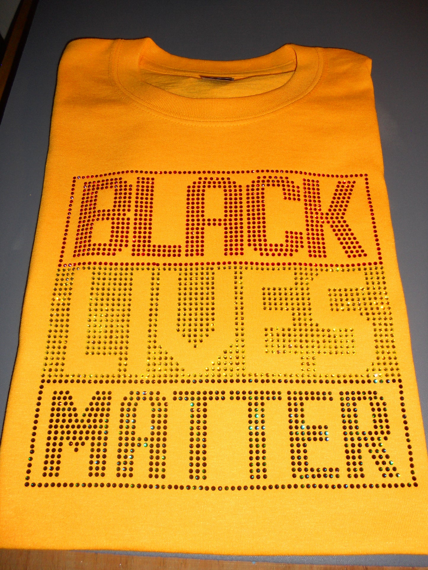 Black Lives Matter Rhinestone