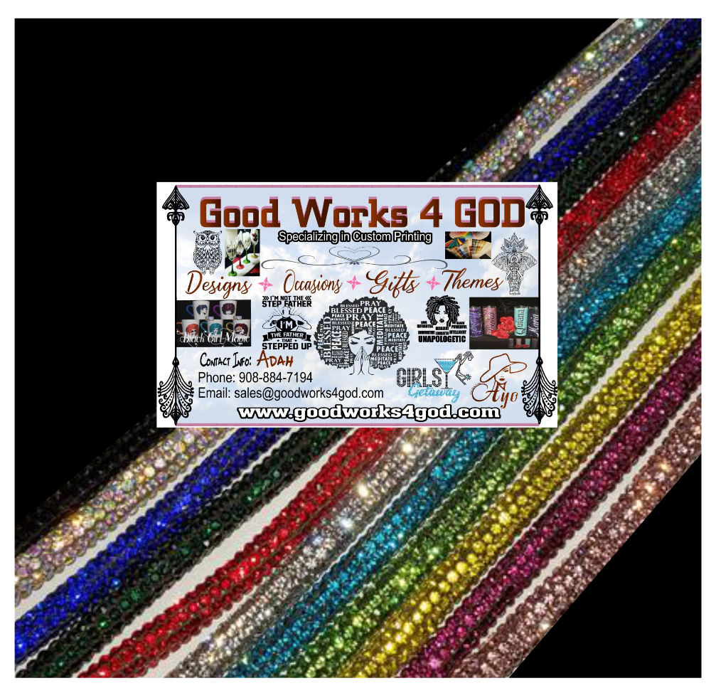 Crystallized Hoodie String – Good Works 4 GOD