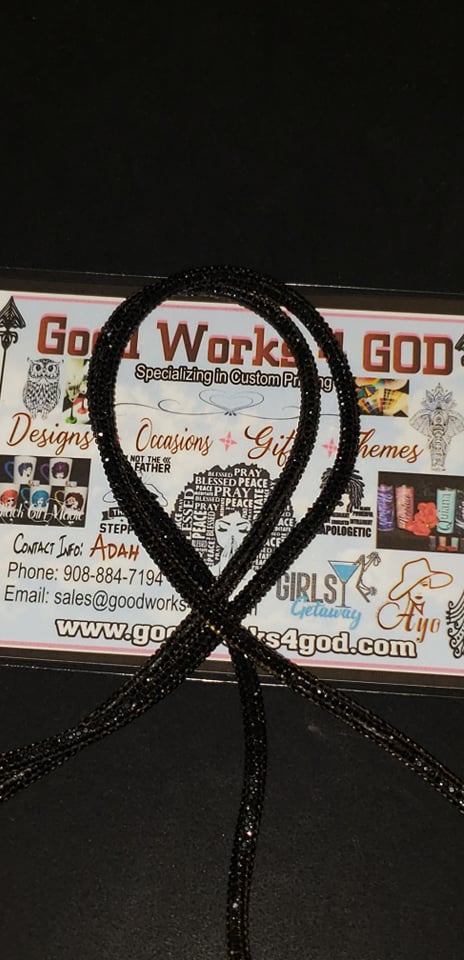 Crystallized Hoodie String – Good Works 4 GOD