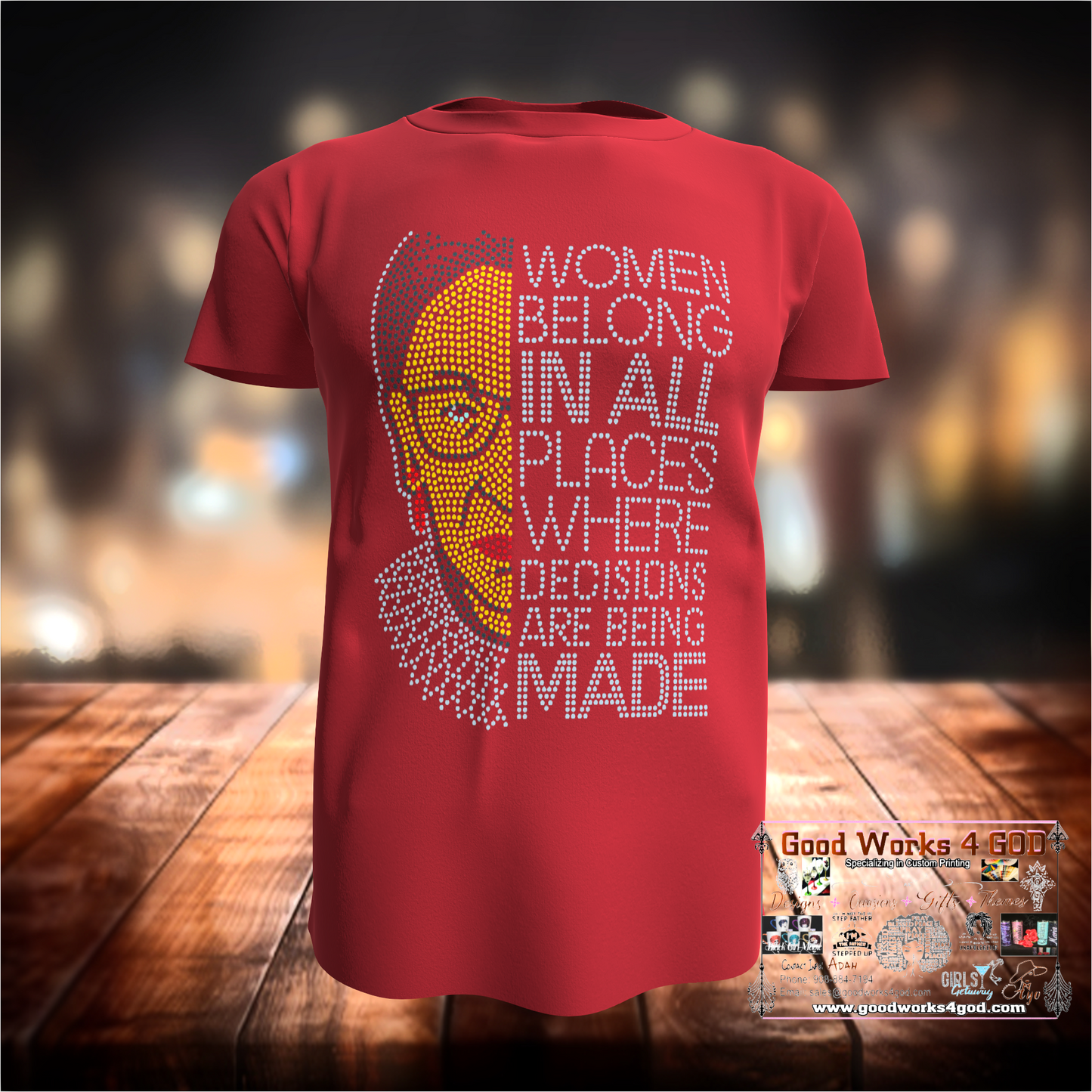 Women Belong ...Decisions Are Made - RBG