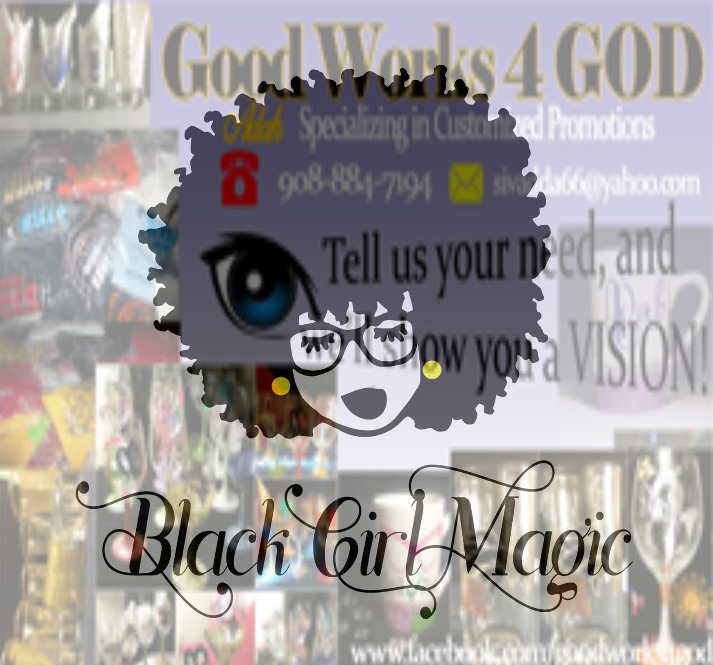 Black Girl Magic Wine Glass & Cup Collection