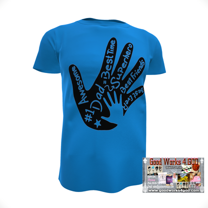 Father and Child Handprint