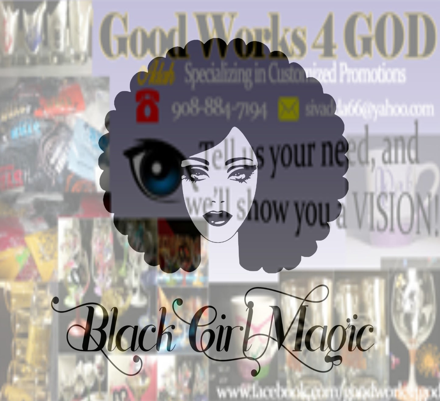 Black Girl Magic Wine Glass & Cup Collection