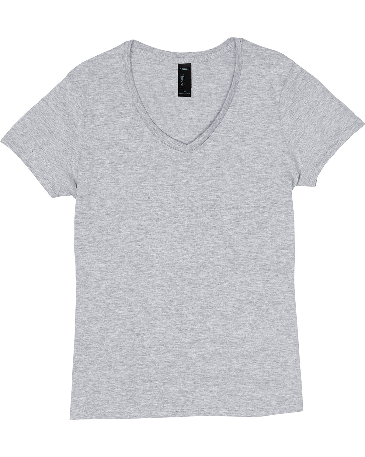 Hanes Lady V-neck B2BW