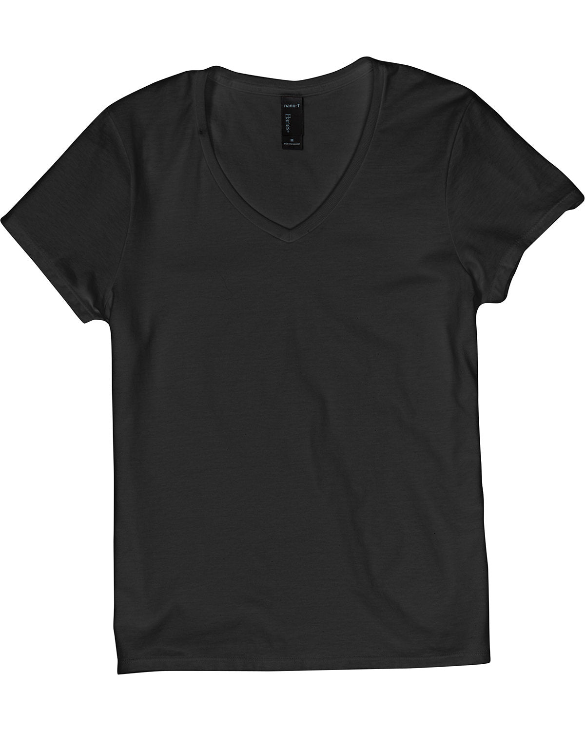 Hanes Lady V-neck B2BW